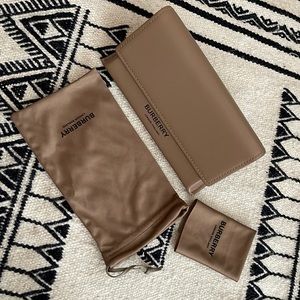 Burberry sunglasses case